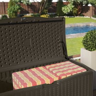Suncast Minnesota 469L Storage Box - Java Brown