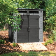 Suncast Modernist 7x7 Pent Roof Plastic Shed