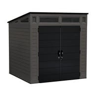 Suncast Modernist 7x7 Pent Roof Plastic Shed