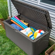 Suncast Oregon 507L Storage Box - Stone Grey