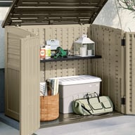 Suncast Shelf Kit For Aston Large Storage Cabinet / Stow-Away Store