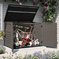 Suncast Stow-Away Large Store - Stone Grey