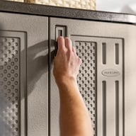 Suncast Tall Cabinet In Grey