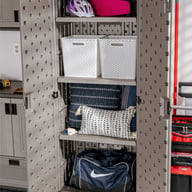 Suncast Tall Cabinet In Grey