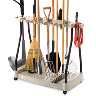 Suncast Tool Rack With Wheels