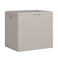Suncast New York 83L Storage Box - Light French Grey