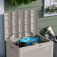 Suncast New York 83L Storage Box - Light French Grey
