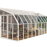 Palram Canopia Sun Room 8x20 White lean-to greenhouse alternate product view