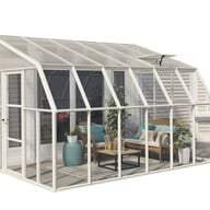 Palram Canopia Sun Room 8x12 Lean to Greenhouse