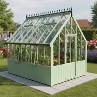 Swallow Eagle 8x10 Wooden Greenhouse