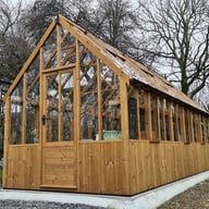 Swallow Eagle 8x18 Wooden Greenhouse Oiled