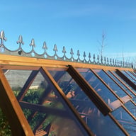 Swallow Eagle Wooden Greenhouse Cresting