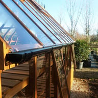 Swallow Eagle Wooden Greenhouse Rain Water System