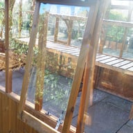 Swallow Eagle Wooden Greenhouse Side Vent