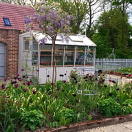 Swallow Jay 6x10 Potting Shed in Cloud Grey