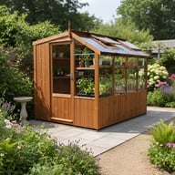 Swallow Jay 6x8 Wooden Potting Shed