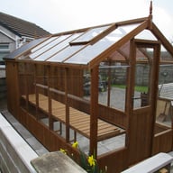 Swallow Kingfisher 6x10 Combi Greenhouse Oiled