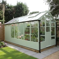 Swallow Kingfisher 6x10 Greenhouse + 4ft Shed Combination