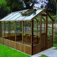 Swallow Kingfisher 6x10 Greenhouse in Thermowood