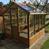 Swallow Kingfisher 6x8 Wooden Greenhouse Thermowood
