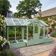 Swallow Mallard 8x15 Wooden Greenhouse