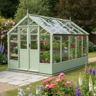 Swallow Raven 8x10 Wooden Greenhouse