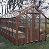 Swallow Raven 8x12 Greenhouse + 4ft Shed Combination