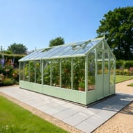 Swallow Raven 8x16 Wooden Greenhouse