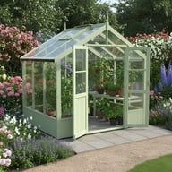 Swallow Raven 8x6 Wooden Greenhouse