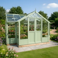 Swallow Swan 8x13 Wooden Greenhouse