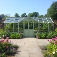 Swallow Swan 8x22 Wooden Greenhouse