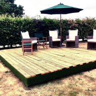 Swift Deck 4.7m x 4.7m Complete Decking Kit