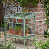 Access 2x3 Herb House Mini Greenhouse Cotswold Green