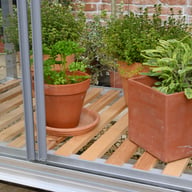 Access 2x3 Herb House Mini Greenhouse Sliding Doors