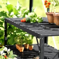 Vitavia 2 Tier Black Staging