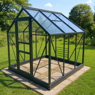 Vitavia 6x6 Black Venus 2500 Greenhouse