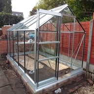 Vitavia Apollo 6 x 10 Anodised Aluminium Greenhouse
