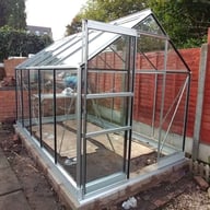 Vitavia Apollo 6 x 10 Anodised Aluminium Greenhouse