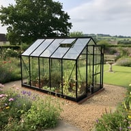 Vitavia Apollo Green 8x6 Greenhouse Toughened Glass