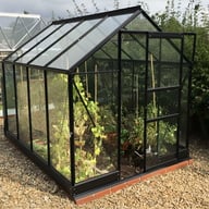 Vitavia Apollo Green 8x6 Greenhouse Toughened Glass