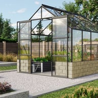 Vitavia Cassandra Black 8x10 8300 Dwarf Wall Greenhouse