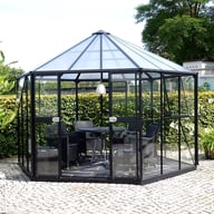 Vitavia Hera 9000 Black Orangery Greenhouse