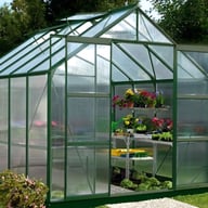 Vitavia Jupiter 8x10 Green Greenhouse