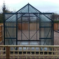 Vitavia Jupiter 8x10 Greenhouse with Large Double Doors