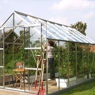 Jupiter 8x14 Silver Greenhouse Glass