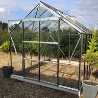 Vitavia Jupiter 8x8 Anodised Aluminium Greenhouse