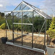 Vitavia Jupiter 8x8 Anodised Aluminium Greenhouse