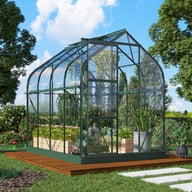 Vitavia 8x6 Green Orion 5000 Greenhouse - Horticultural Glass