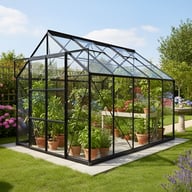 Vitavia Phoenix Black 8x10 Greenhouse