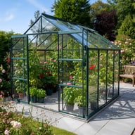 Vitavia 8x10 Green Phoenix with toughened glass